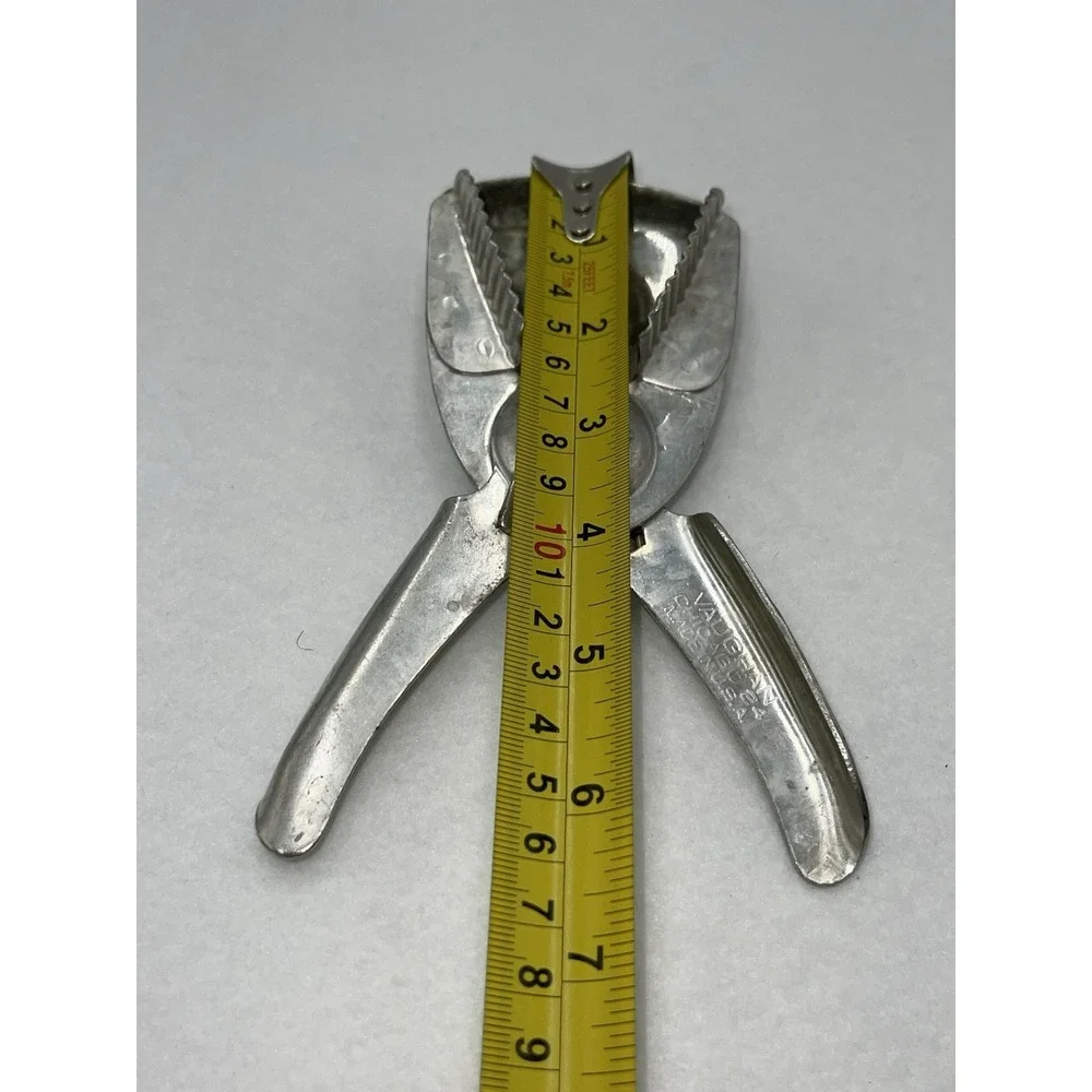 Vintage Stainless Steel Vaughan Lime &‎ Lemon Squeezer Made In USA Chicago